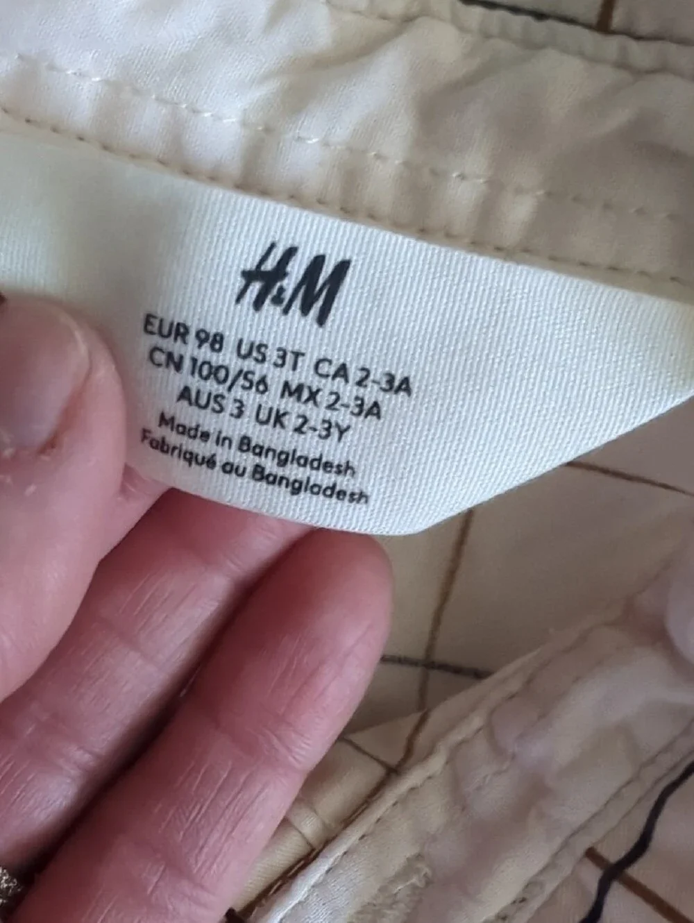 H&M long sleeve